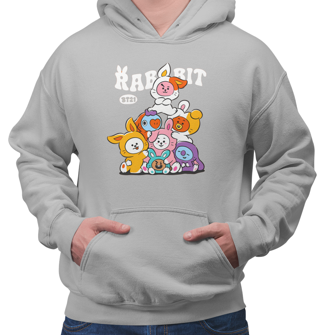 Poleron Cute Bunny Squad  1