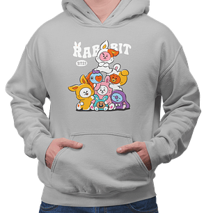 Poleron Cute Bunny Squad 