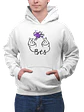 Poleron Purple Finger Heart - Miniatura 3