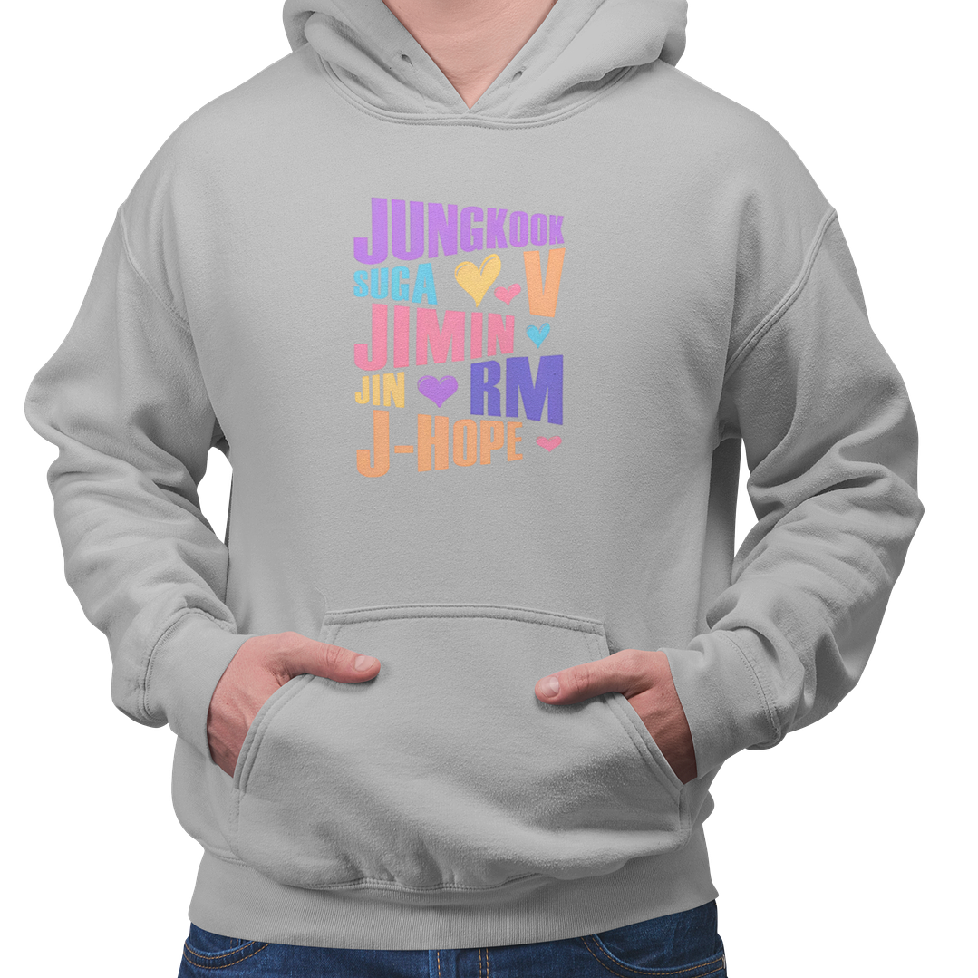 Poleron BTS Rainbow Love 1