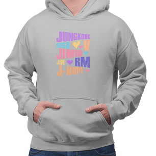 Poleron BTS Rainbow Love