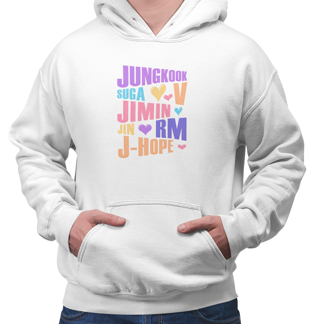 Poleron BTS Rainbow Love 2