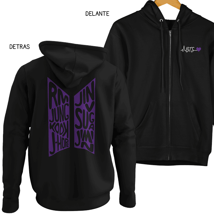 Poleron BTS Names Logo 11