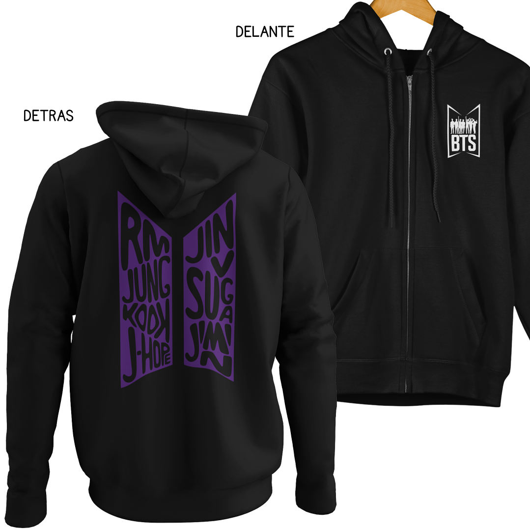 Poleron BTS Names Logo 2