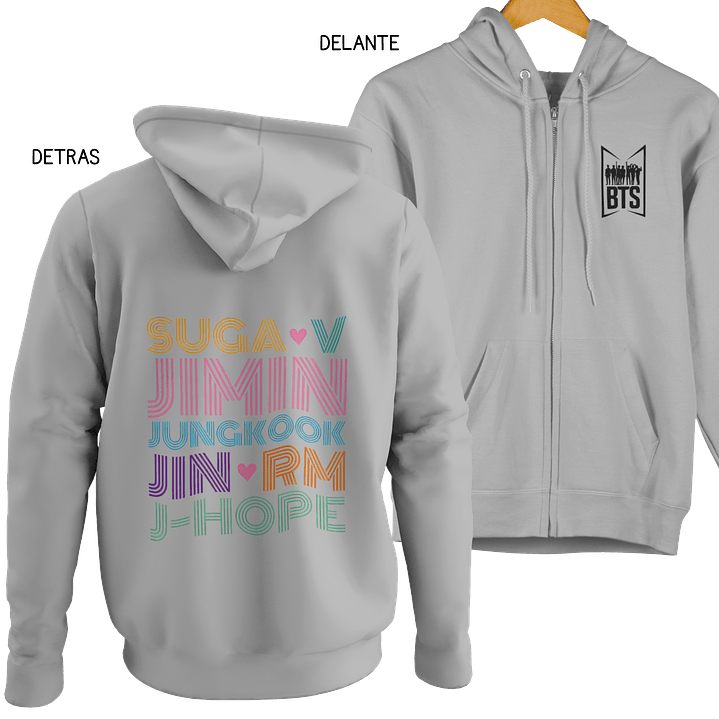 Poleron BTS Names Color 10