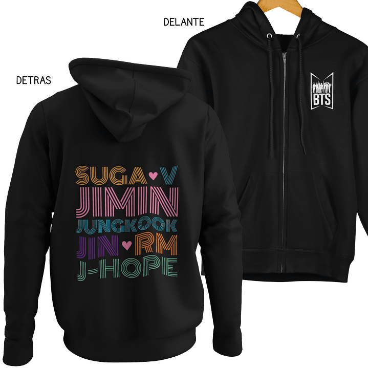 Poleron BTS Names Color 11