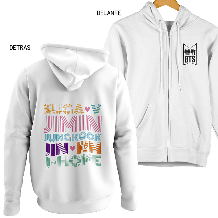 Poleron BTS Names Color 12