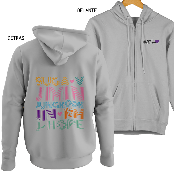 Poleron BTS Names Color 7