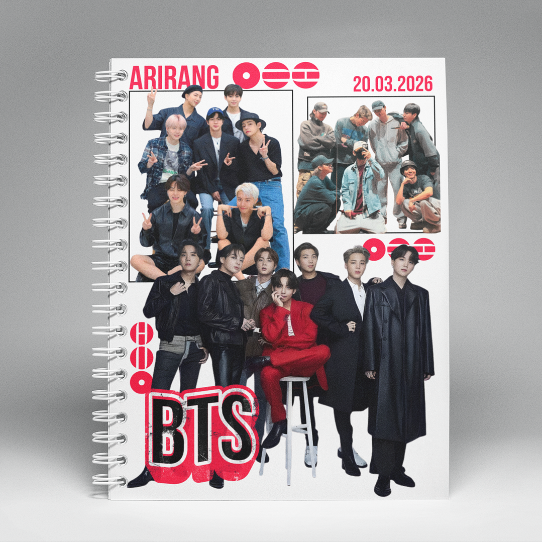Cuaderno BTS Mini Art 6