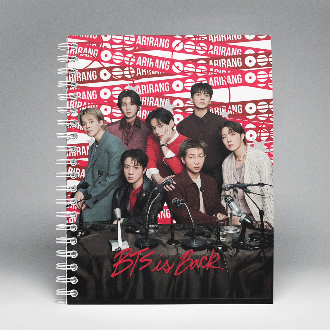 Cuaderno BTS Mini Art 3