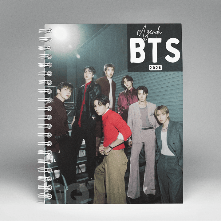 Cuaderno BTS Line Art 1