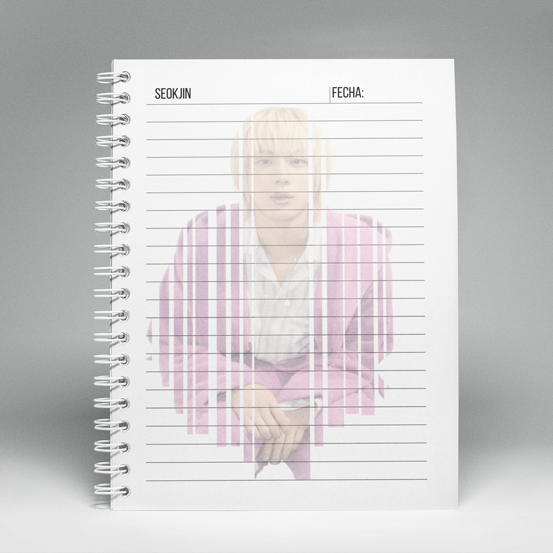 Cuaderno BTS Line Art 5