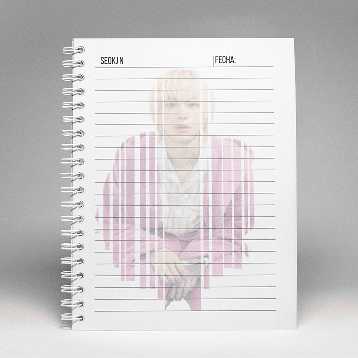 Cuaderno BTS Line Art 5