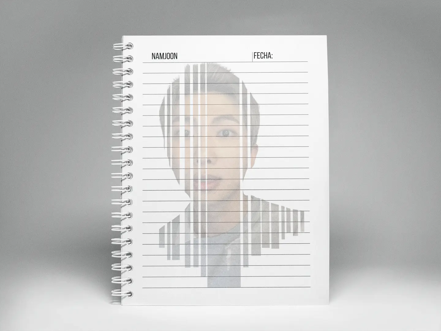 Cuaderno BTS OT7 | Line Art A5 3