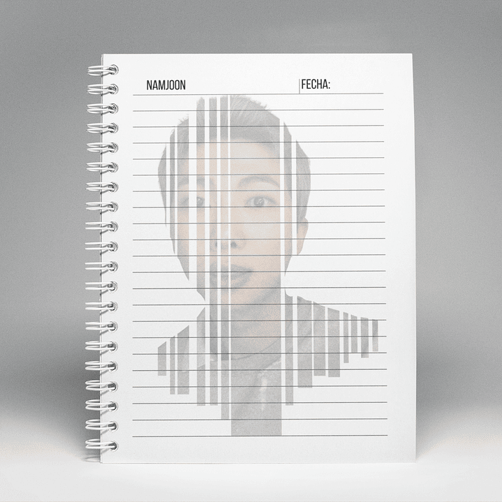 Cuaderno BTS Line Art 2