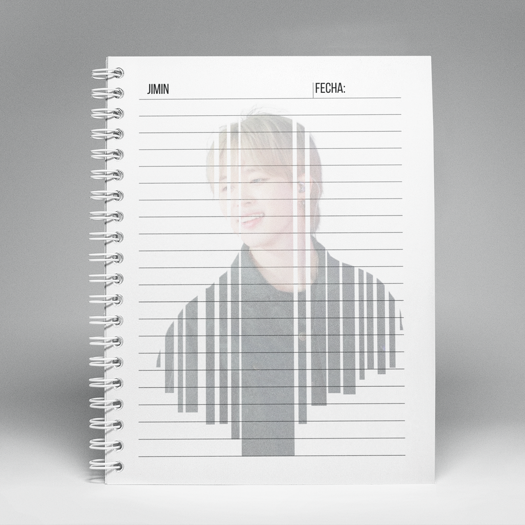 Cuaderno BTS Line Art 11