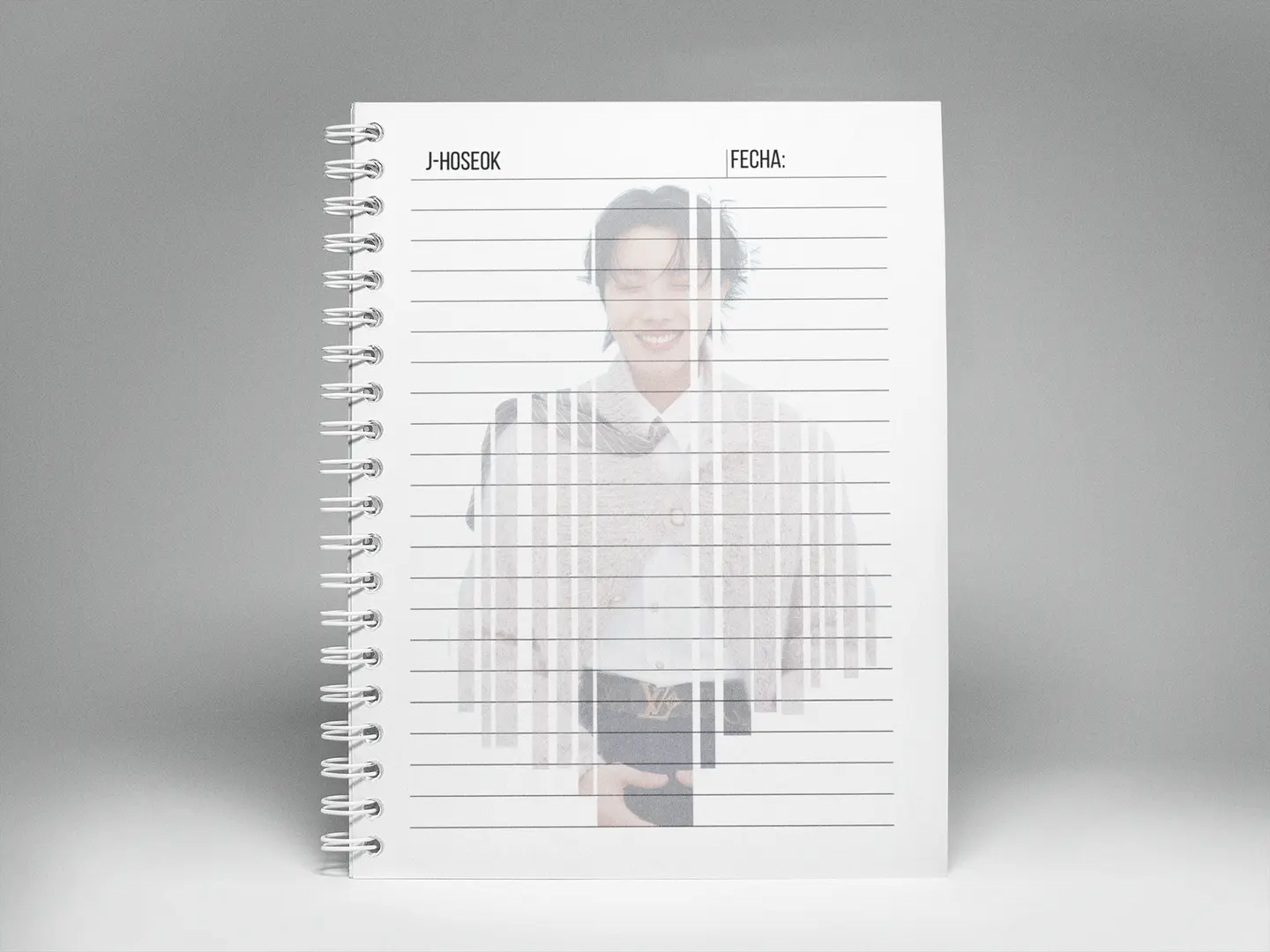Cuaderno BTS OT7 | Line Art A5 9