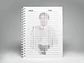 Cuaderno BTS OT7 | Line Art A5 - Miniatura 9