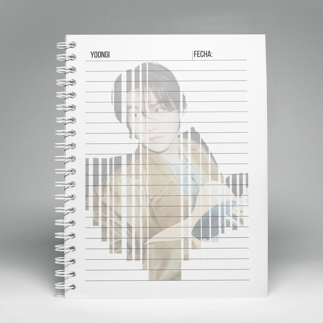 Cuaderno BTS Line Art 13