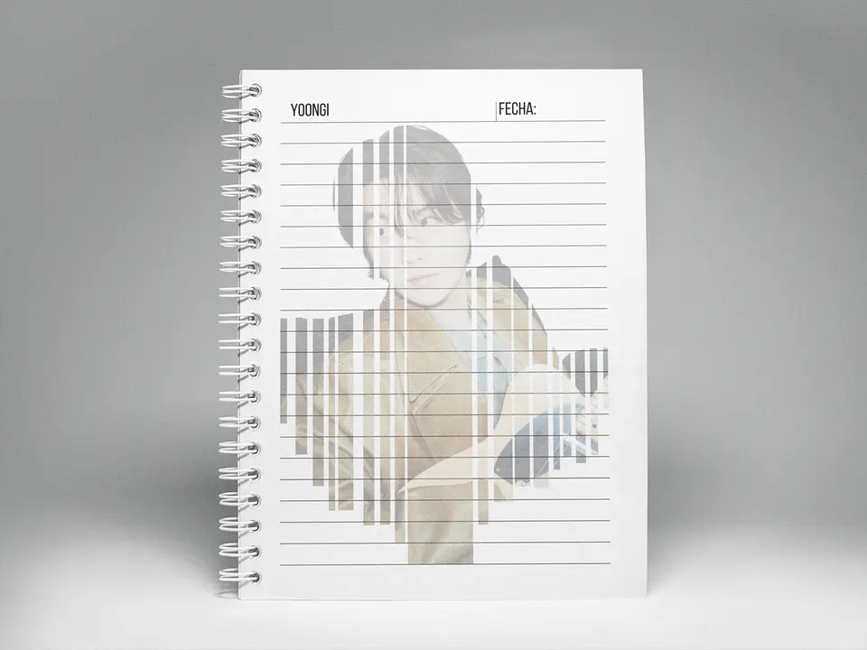 Cuaderno BTS OT7 | Line Art A5 17