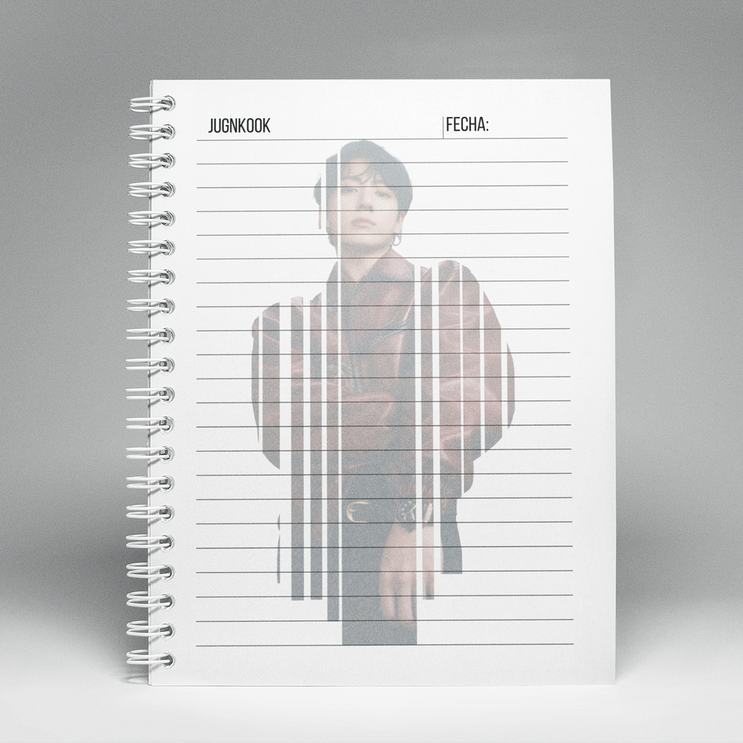 Cuaderno BTS Line Art 15