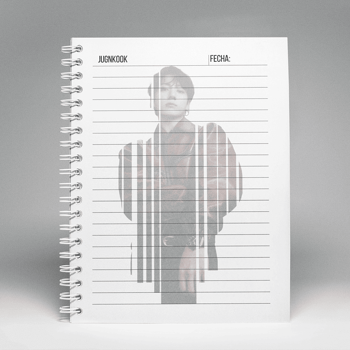 Cuaderno BTS Line Art 15