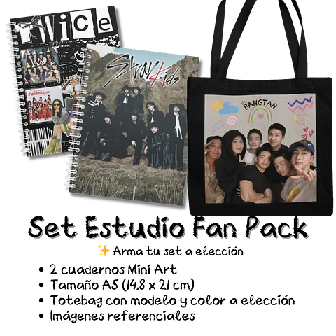 Set Estudio Fan Pack