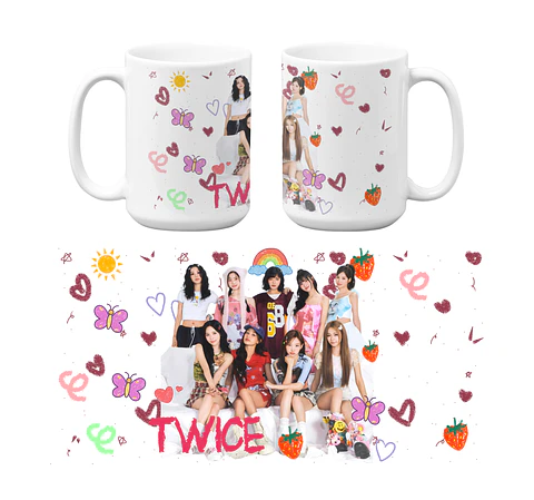 Taza TWICE Strawberry Pop