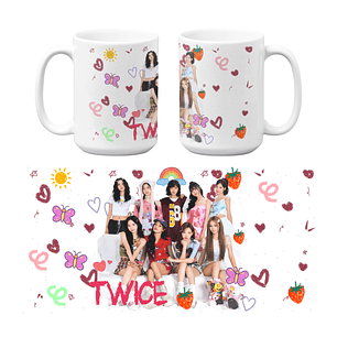 Taza TWICE Strawberry Pop