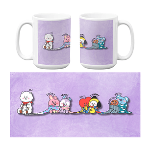 Taza BT21 Winter Friends