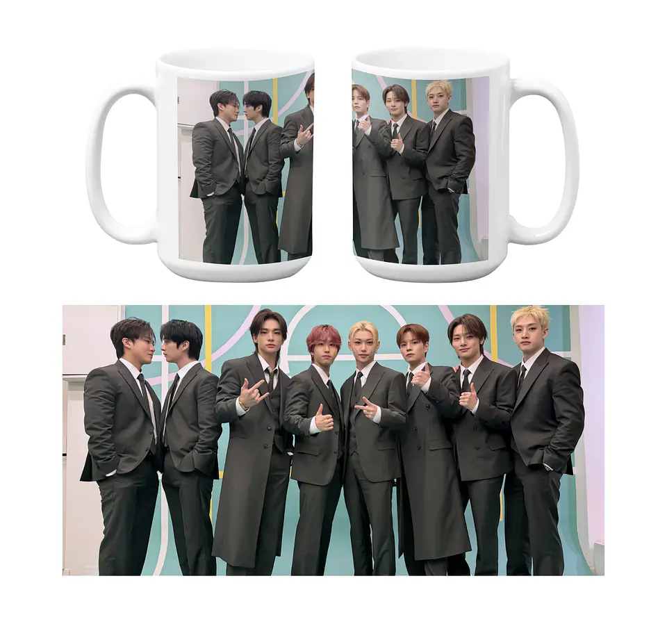 Taza Stray Kids Suit Concept 1