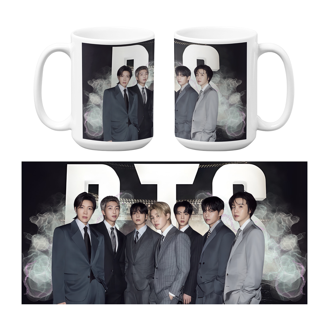 Taza BTS Dark Elegance 1