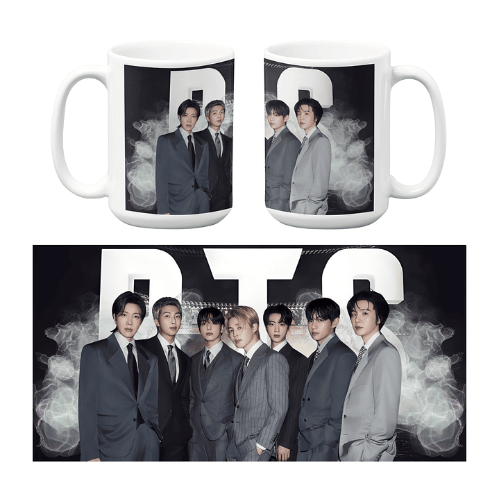 Taza BTS Dark Elegance 1