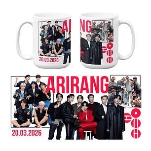 Taza BTS Arirang 20.03.2026