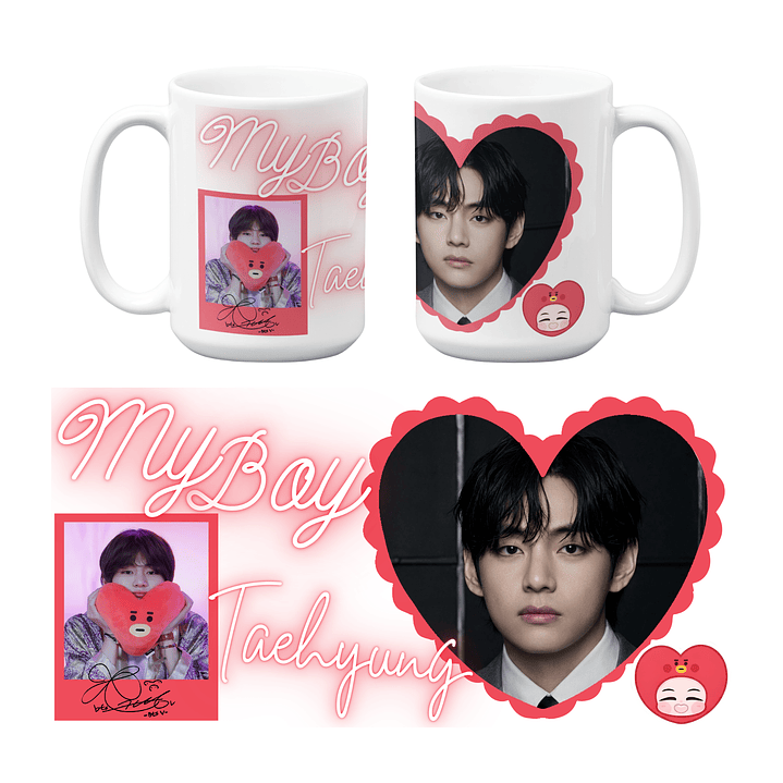 Taza BTS My Boy Collection 7