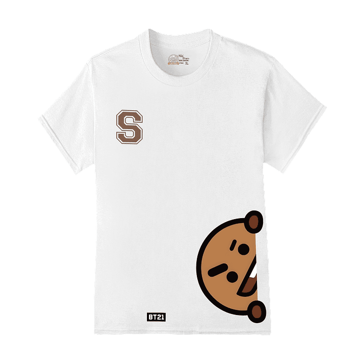 Polera Colección BT21 Letter Pop Ver1 19