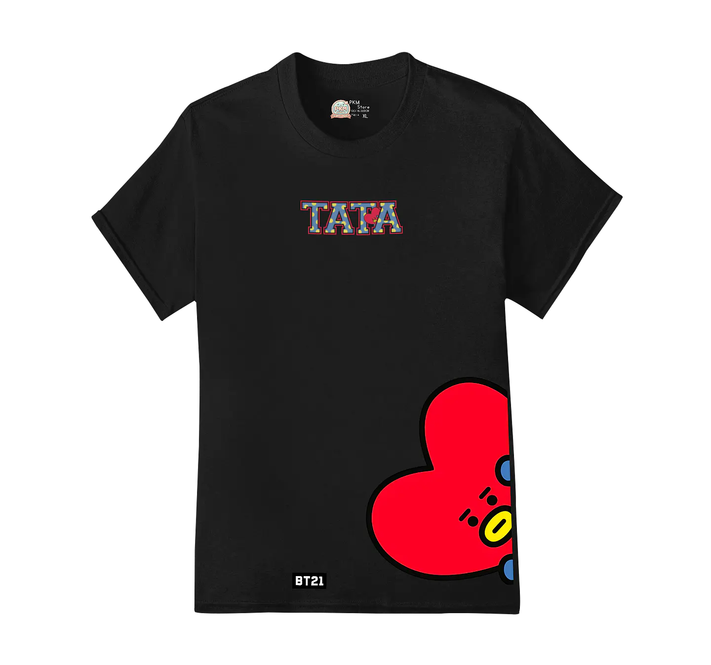 Polera BT21 | Letter Pop Friends Tata 2