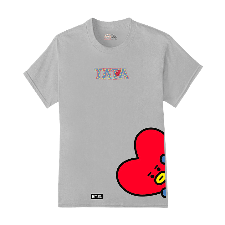 Polera Colección BT21 Letter Pop Ver2 6