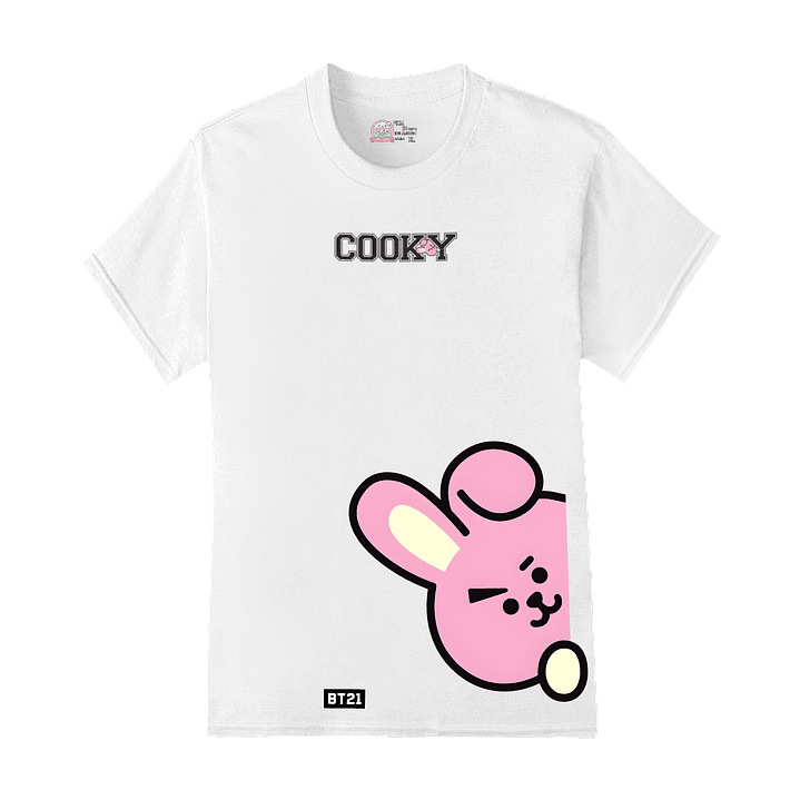 Polera Colección BT21 Letter Pop Ver2 7