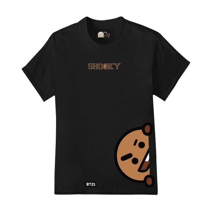 Polera Colección BT21 Letter Pop Ver2 23