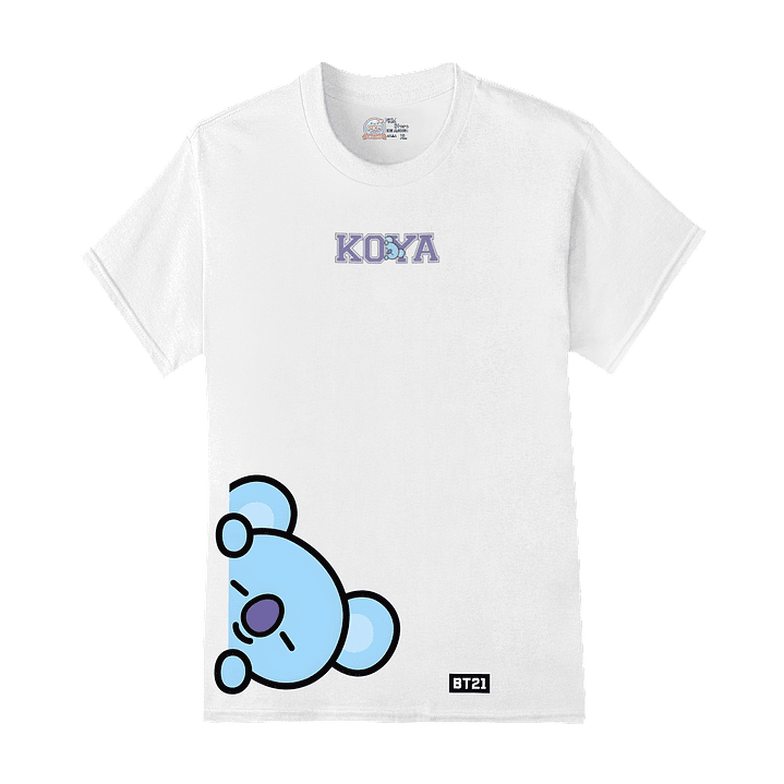 Polera Colección BT21 Letter Pop Ver2 33