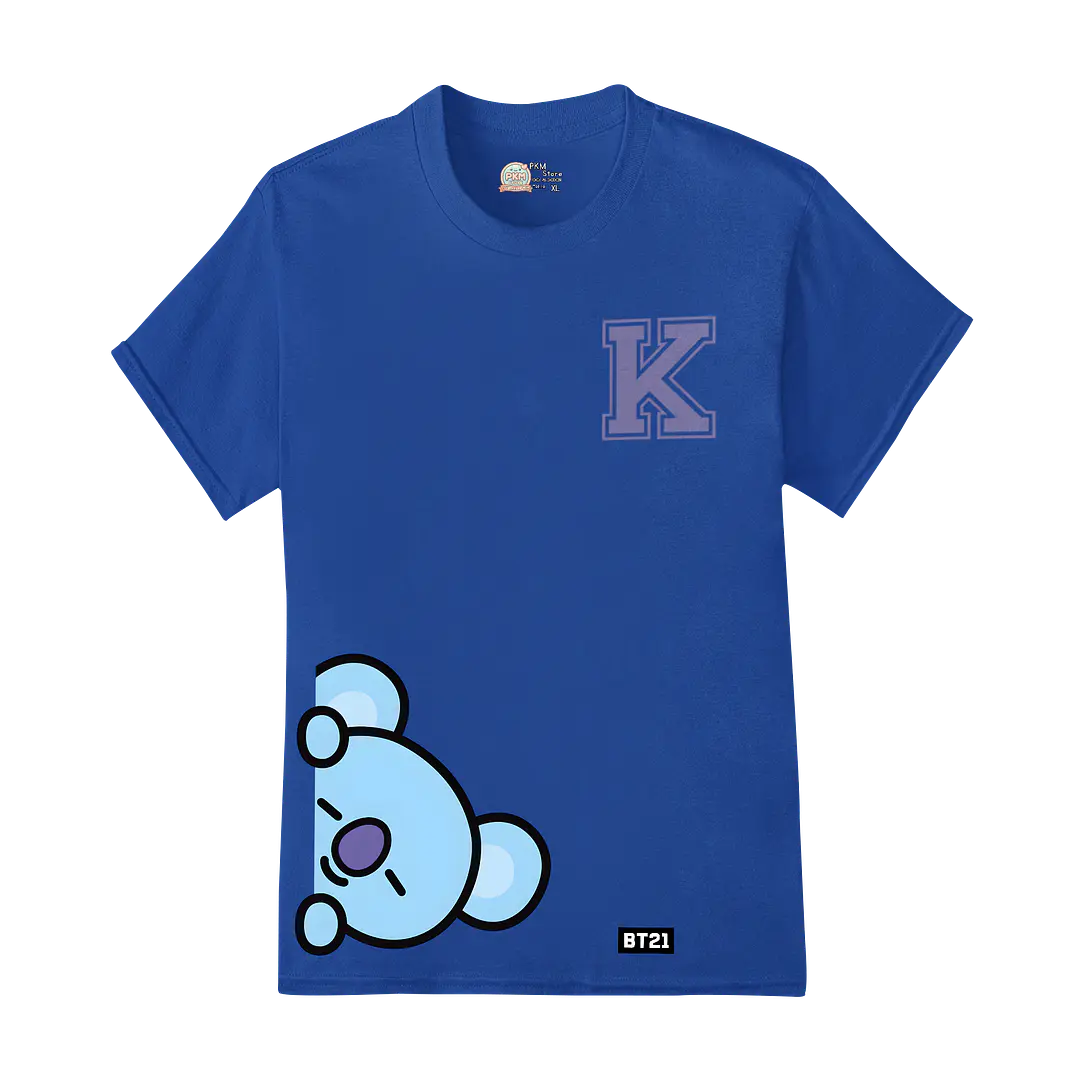 Polera Colección BT21 Letter Pop Ver1 5