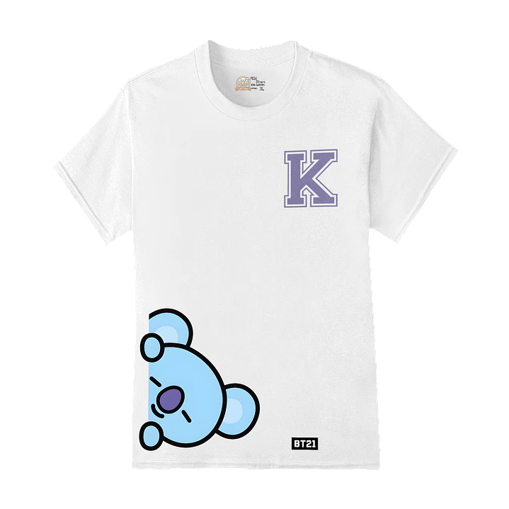 Polera Colección BT21 Letter Pop Ver1 7