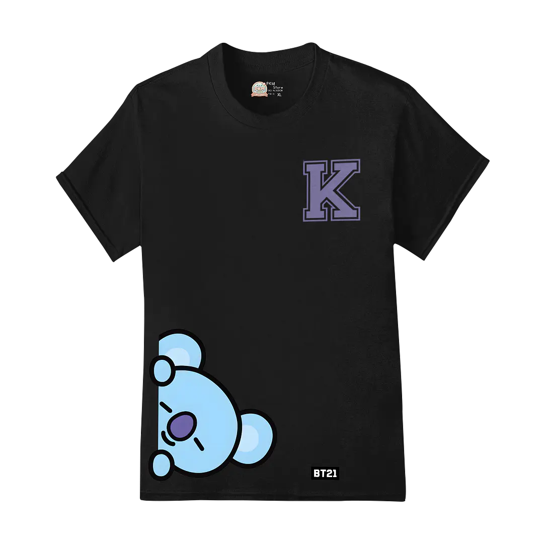 Polera Colección BT21 Letter Pop Ver1 1