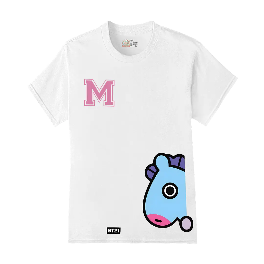 Polera Colección BT21 Letter Pop Ver1 13
