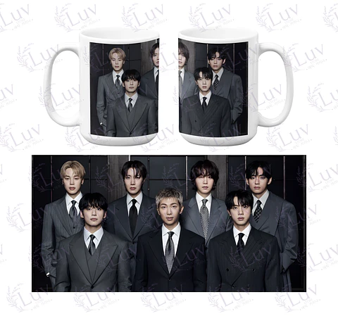 Tazón BTS OT7 | Classic Edition