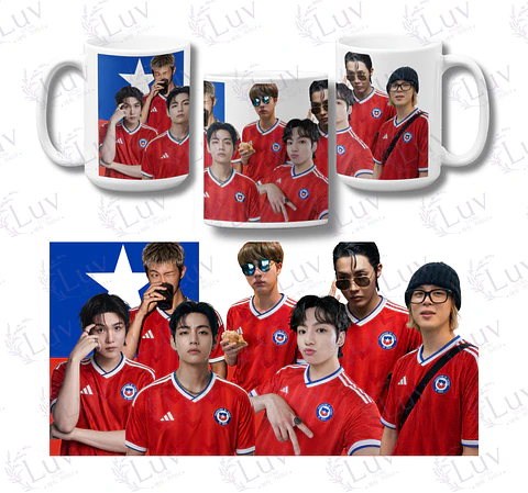 Tazón BTS OT7 | Seleccion Nacional
