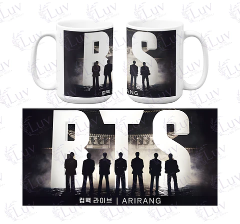 Tazón BTS OT7 | Shadow Concept
