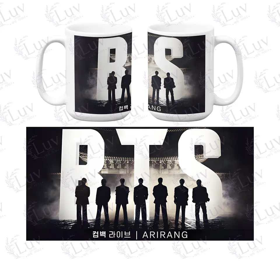 Tazón BTS OT7 | Shadow Concept 1