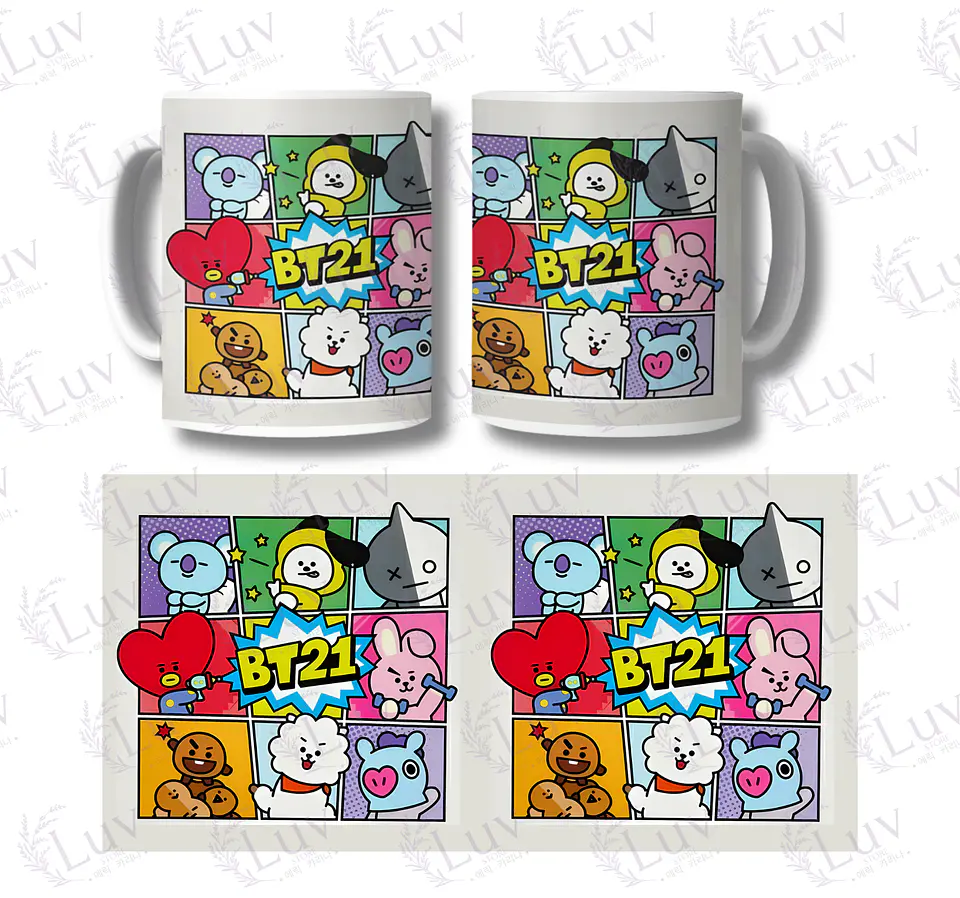 Tazón BT21 | Squad Pop 1